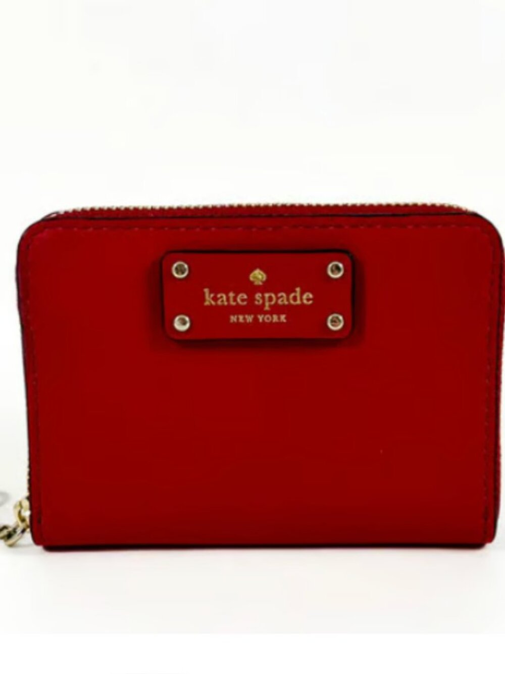 Kate Spade WLRU3212 Dani Grove Street Coin Case Wallet Red Carpet